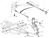 wishbones Sport 400L W97BA38C and Trail Blazer W97BA25C (4940124012B006)