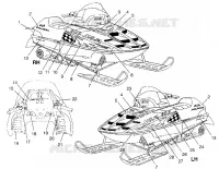 DECALS 600 XCR 0985677 (4943164316A013)
