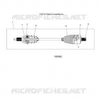 TRASMISSIONE, DRIVE SHAFT, FRONT