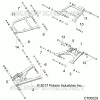 SOSPENSIONE POSTERIORE CONTROL ARMS