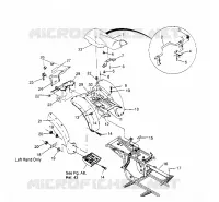 POSTERIORE CAB   SEDILE ASSEMBLY Sportsman 4x4 W958040 (4930403040A006)