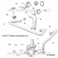 MOTORE, WATERPUMP AND BYPASS