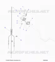 MOTORE, THROTTLE CONTROL ASM.