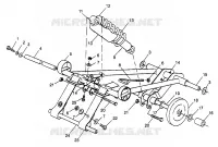 ANTERIORE COPPIA ARM Trail RMK 0970961 (4938333833B010)