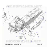 CHASSIS, PROTEZIONE FRIZIONE/FOOTRESTS/RUNNING BOARDS