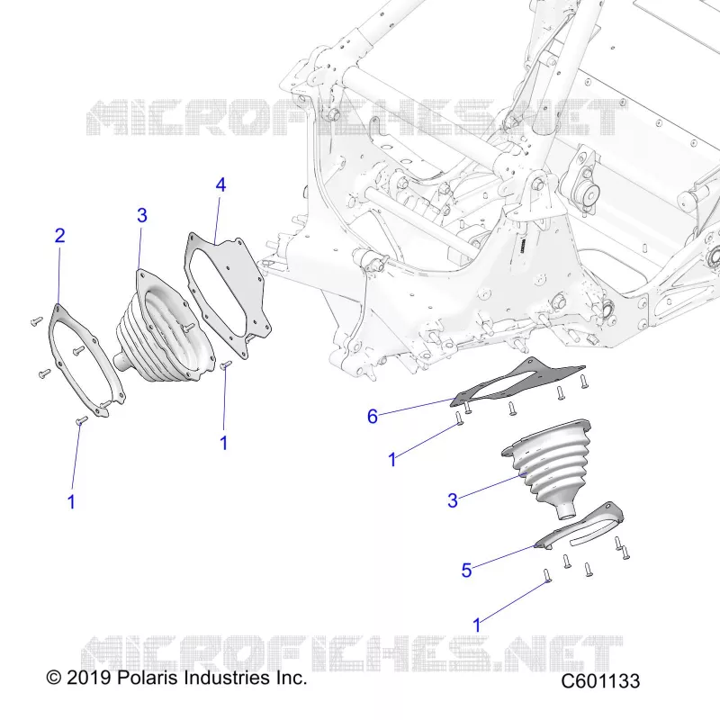 TELAIO, TIE ROD BOOT ASM.