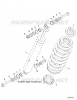 SUSPENSION, AMMORTIZZATORE POSTERIORE