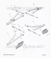 SOSPENSIONI ANTERIORI CONTROL ARMS