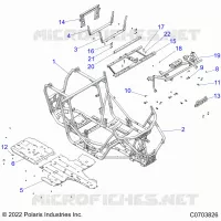 CHASSIS, MAIN FRAME AND SCIARED PLATES