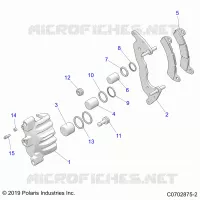 BRAKES, PINZA FRENO ANTERIORE