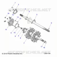 DRIVE TRAIN, JACKSHAFT AND ALBERO DI TRASMISSIONE