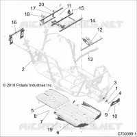 CHASSIS, MAIN FRAME AND SCIARED PLATES