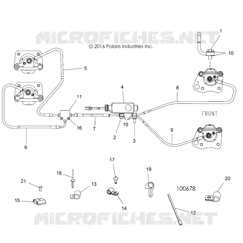 BRAKES, BRAKE LINES AND CILINDRO PRINCIPALE