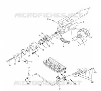 FRENO POSTERIORE MONTAGGIO Scrambler W957840 (4927252725C004)
