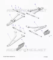 SOSPENSIONI ANTERIORI CONTROL ARMS