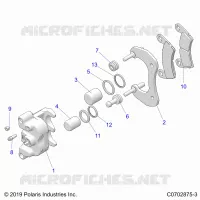 BRAKES, PINZA FRENO POSTERIORE
