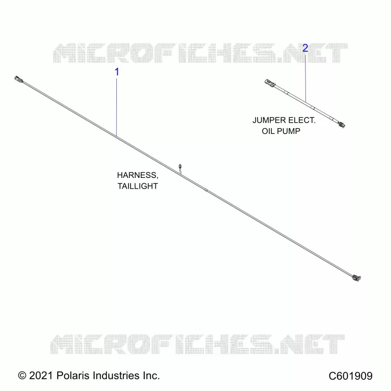 ELETTRICO, JUMPER WIRES & TAILLIGHT HARNESS