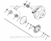 FRIZIONE DRIVEN ASSEMBLY 350 4X4
