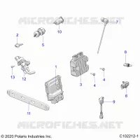 ELETTRICO, SWITCHES, SENSORS, ECU AND CONTROL MODULES