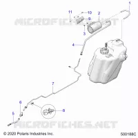 SISTEMA DI ALIMENTAZIONE CARBURANTE, EVAPORATIVE (CALIFORNIA ONLY)