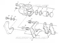 FRENO ANTERIORE MONTAGGIO Sport 400L W948540 (4927232723B003)