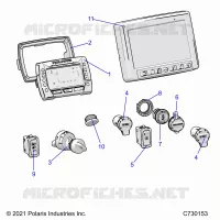 ELETTRICO, DASH INSTRUMENTS AND CONTROLS