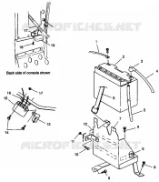 BATTERIA BOX 500 EFI 0942774 and EFI SKS 0942574 (4924982498030A)
