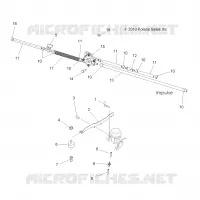 MOTORE, CARBURATORE MOUNTING AND CARBURANTE LINES