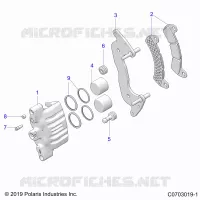 BRAKES, PINZA FRENO ANTERIORE