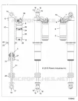 SUSPENSION, SHOCK ANTERIORE INTERNALS