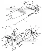 SEDILE   SERBATOIO DI GAS CLASSIC 0973865 (4938463846A006)