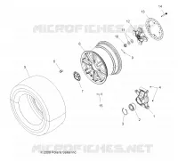 RUOTE, REAR and HUB