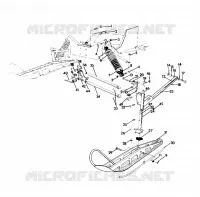 SOSPENSIONI ANTERIORI and SCIARE WideTrak (4921302130015A)
