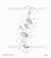 ENGINE, CRANKCASE AND ALBERO MOTORE