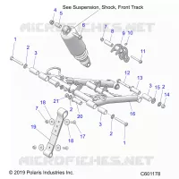 SUSPENSION, ANTERIORE COPPIA ARM