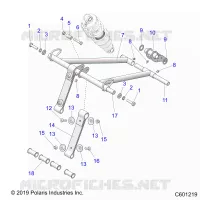 SUSPENSION, ANTERIORE COPPIA ARM