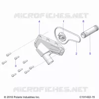 MOTORE, WATERPUMP IMPELLER AND COVER