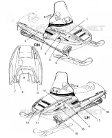 DECALS LITE DELUXE 0963431 (4931663166A012)