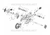 SWING ARM/REAR SCATOLA INGRANAGGI MONTAGGIO