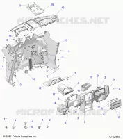 CRUSCOTTO AND FRONT CLOSEOFF