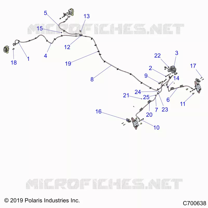 LINEE FRENO AND MASTER CYLINDER