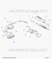 ENGINE, VALVOLA SCARICO ASM. AND ACTUATOR