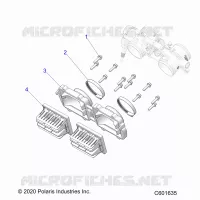 ENGINE, REED VALVE AND CORPO FARFALLATO ADAPTOR
