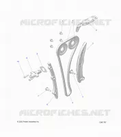 ENGINE, CAMCATENA, SPROCKETS AND TENSIONER