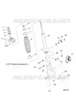 SUSPENSION, ANTERIORE MONTANTE