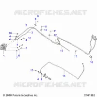 BRAKES, LINEE FRENO POSTERIORE