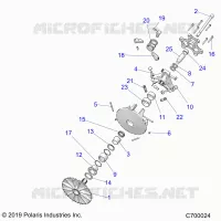 TRASMISSIONE, PRIMARY CLUTCH