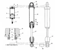 SHOCK (REAR TRACK)(M-10)