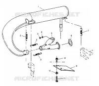 IMPIANTO DI SCARICO  500 EFI 0952774, EFI SKS 0952574,   EFI SKS PT 0952974, and (4929052905C006)