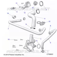 MOTORE, WATERPUMP AND BYPASS
